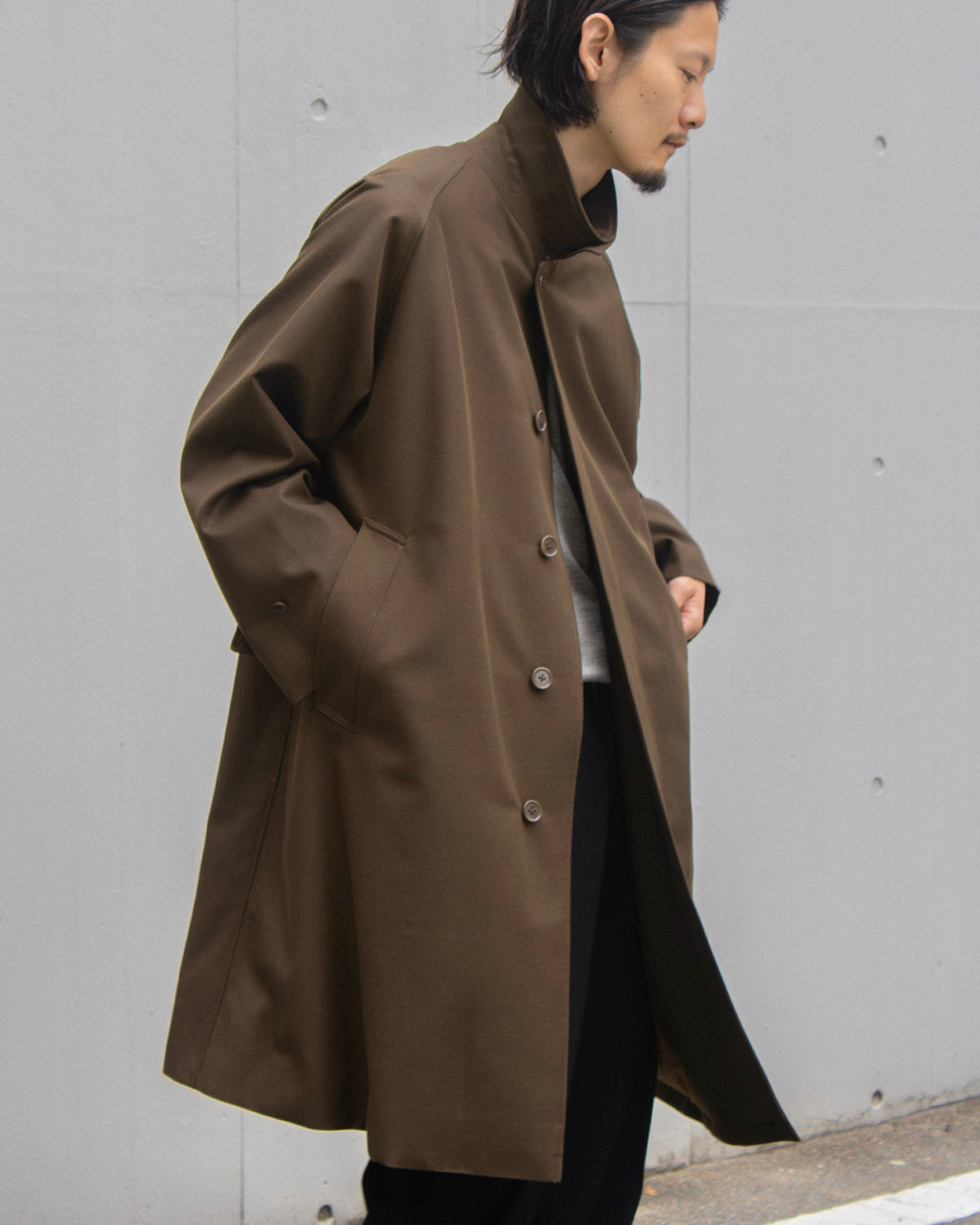 KAPTAIN SUNSHINEのウールコート