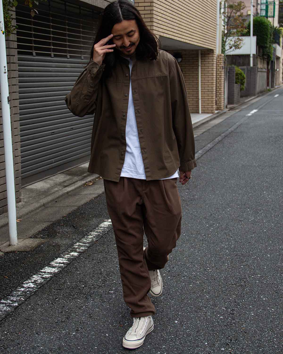 nonnative × Gramicci フリースパンツ