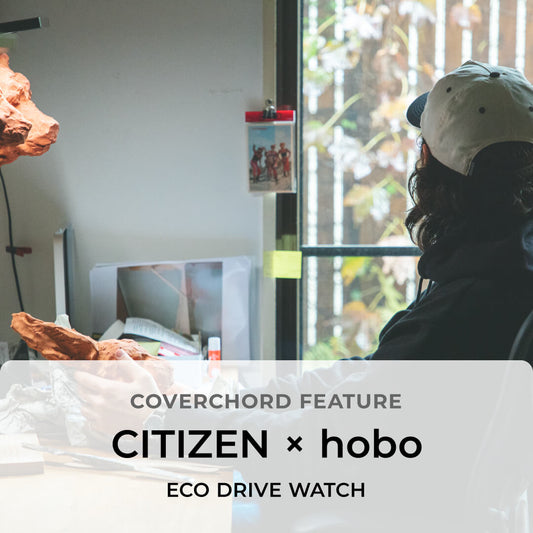 CITIZEN × hobo<br/>
ECO DRIVE WATCH