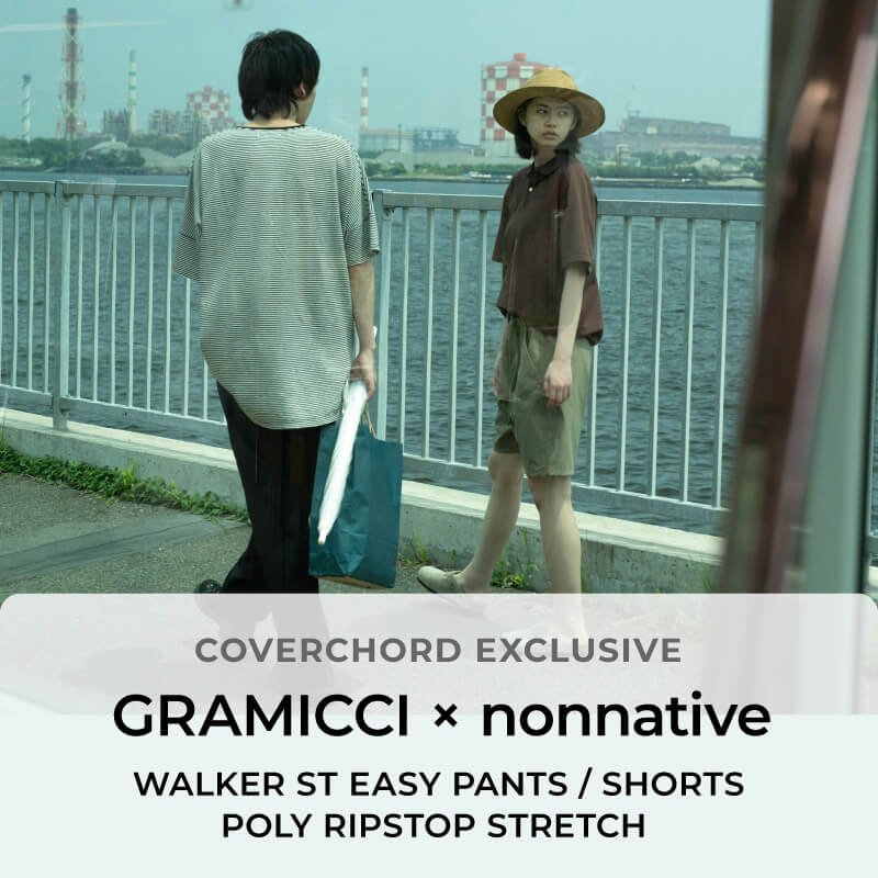GRAMICCI × nonnative <br/>WALKER ST EASY PANTS / SHORTS <br/>POLY RIPSTOP STRETCH 