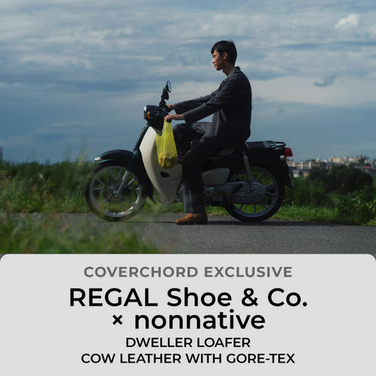 REGAL Shoe & Co. × nonnative <br/>DWELLER LOAFER <br/>COW LEATHER WITH GORE-TEX