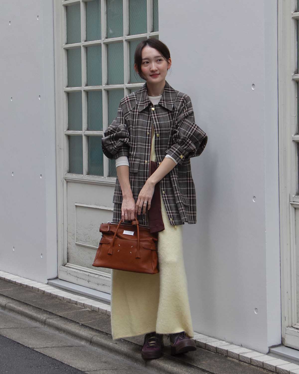 TRADITINAL PLAID BLOUSON