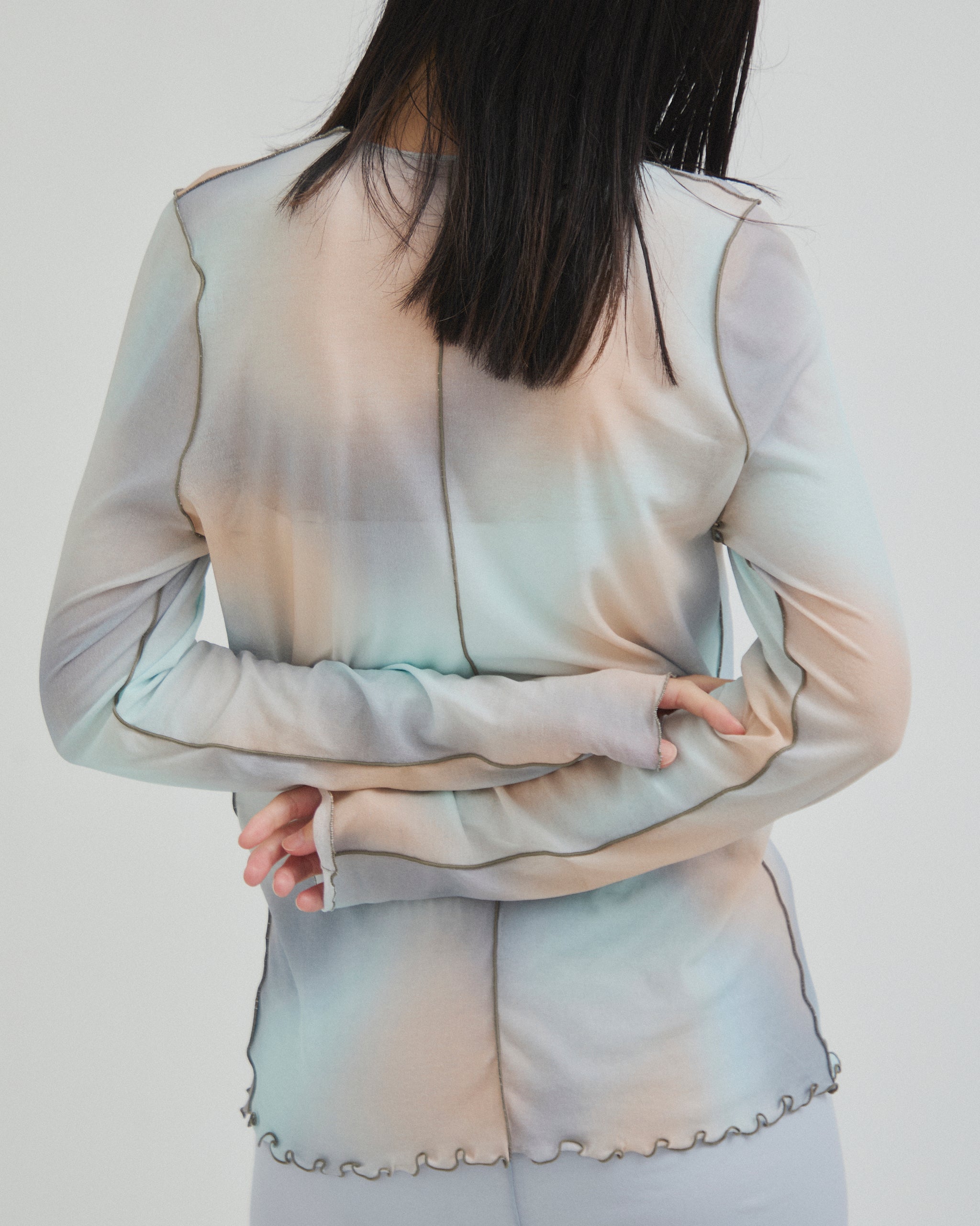 BLUR-PAINTED PRINT RIB HN PO for COVERCHORD