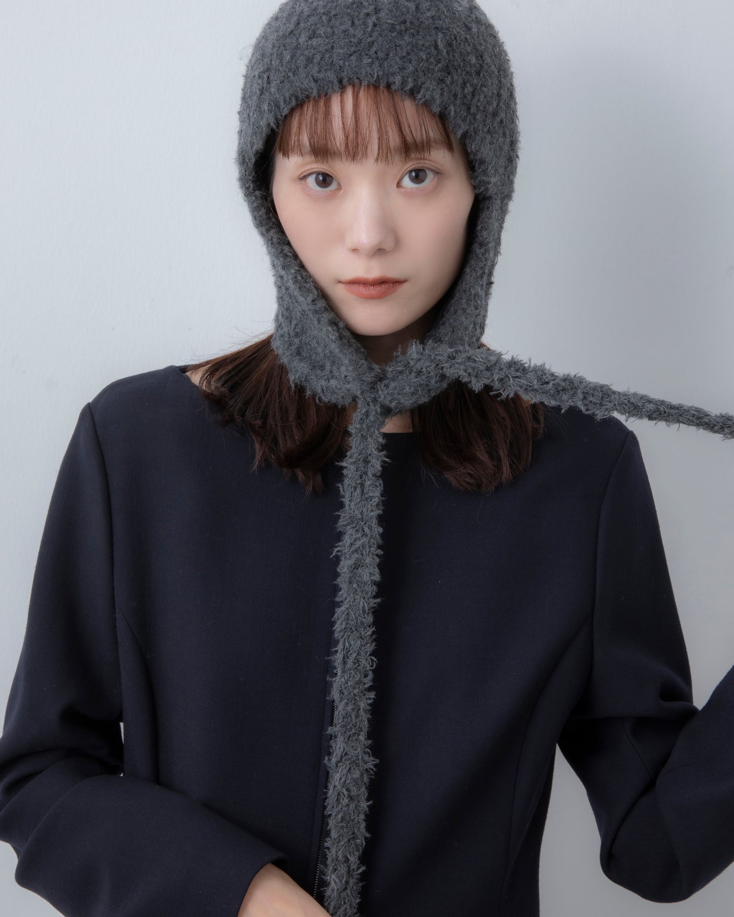 POODLE FUR EAR BEANIE