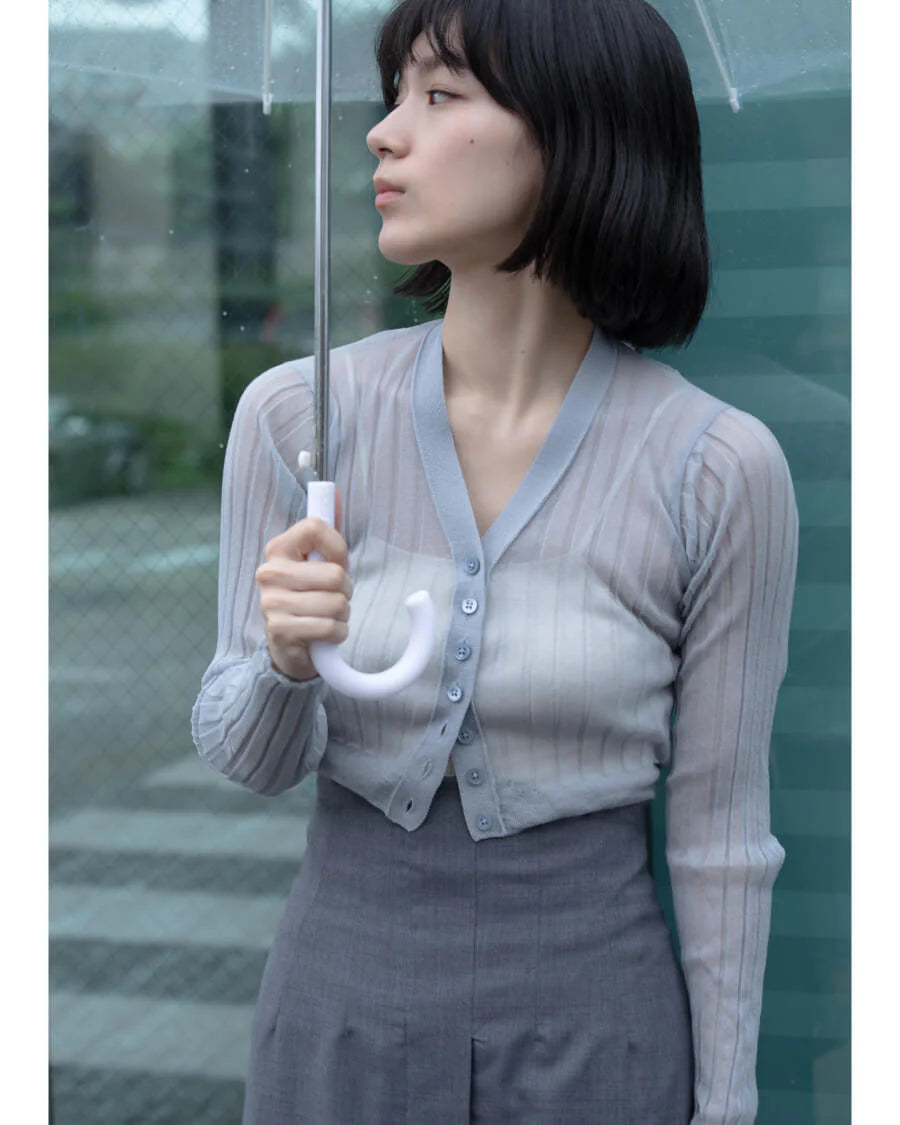 16G COTTON POLYESTER CARDIGAN for COVERCHORD