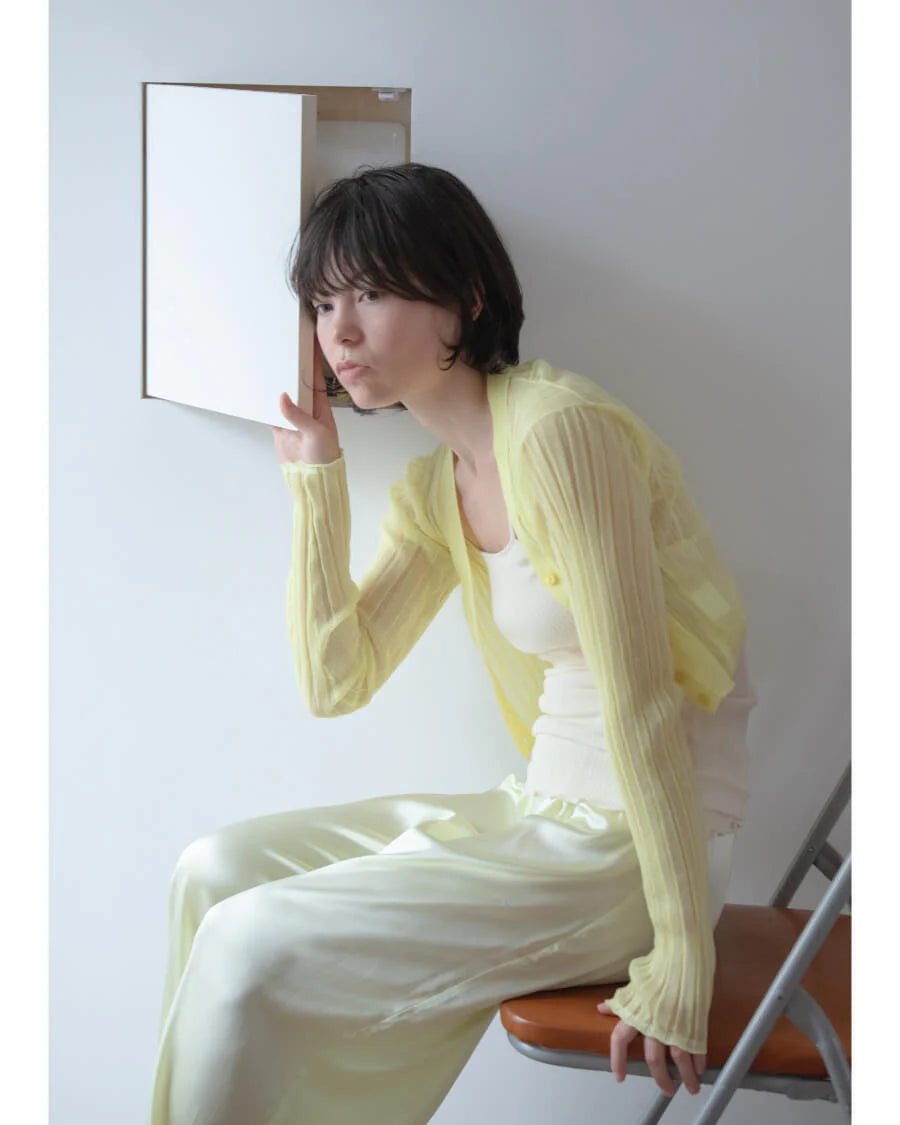 16G COTTON POLYESTER CARDIGAN for COVERCHORD