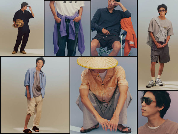 MEN’S SUMMER STYLE <br/>夏を軽やかに、そして品よく。