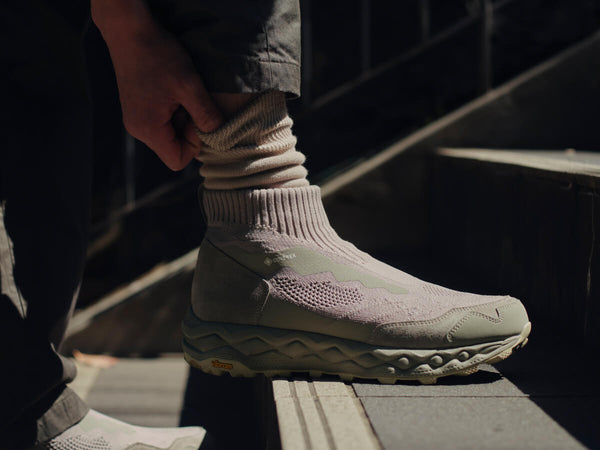 Mizuno × nonnative <br/>WAVE MUJIN LS MID GTX <br/>さらなる進化を遂げた、革新的シューズが新登場