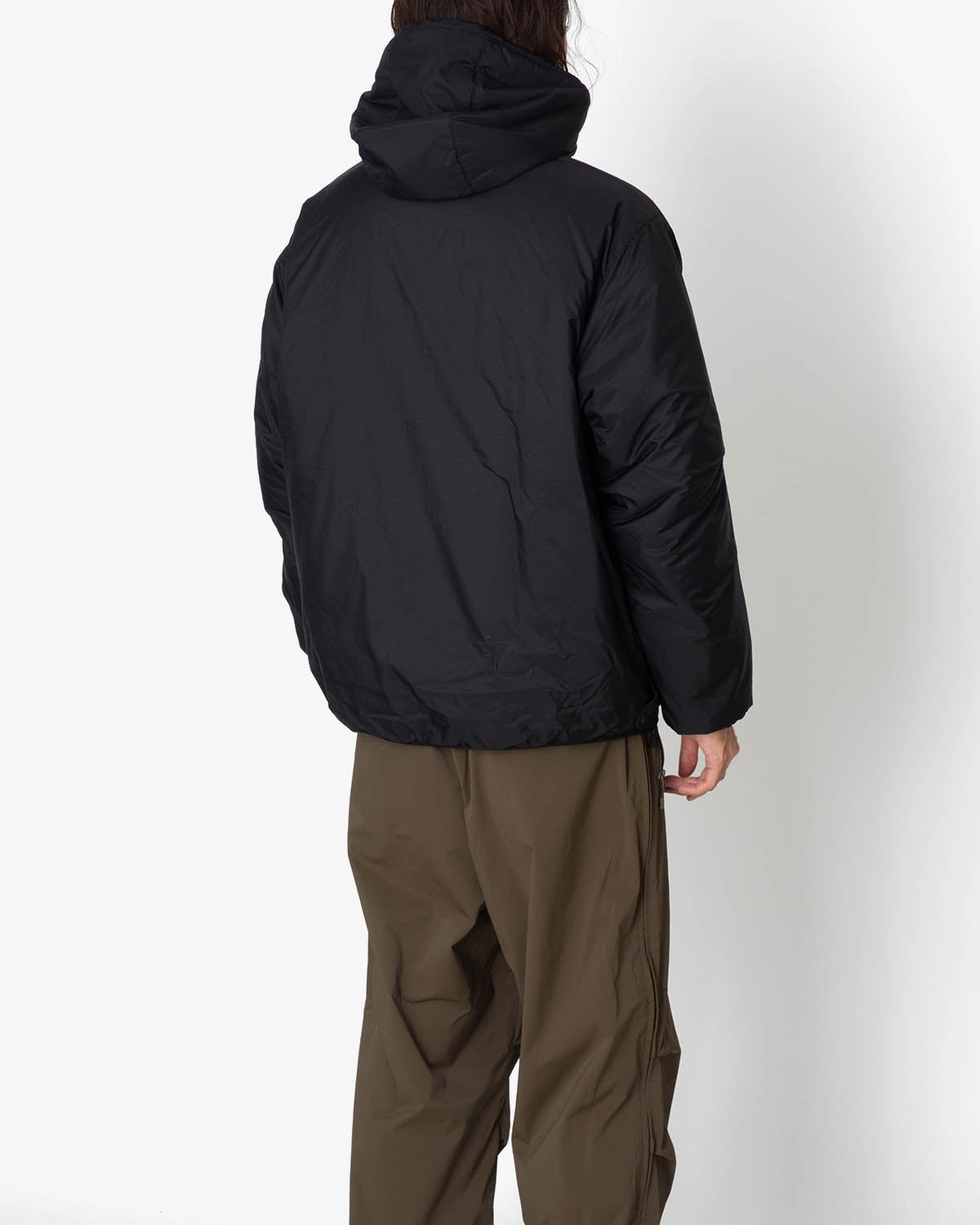 TECH REVERSIBLE PULLOVER PUFF JACKET