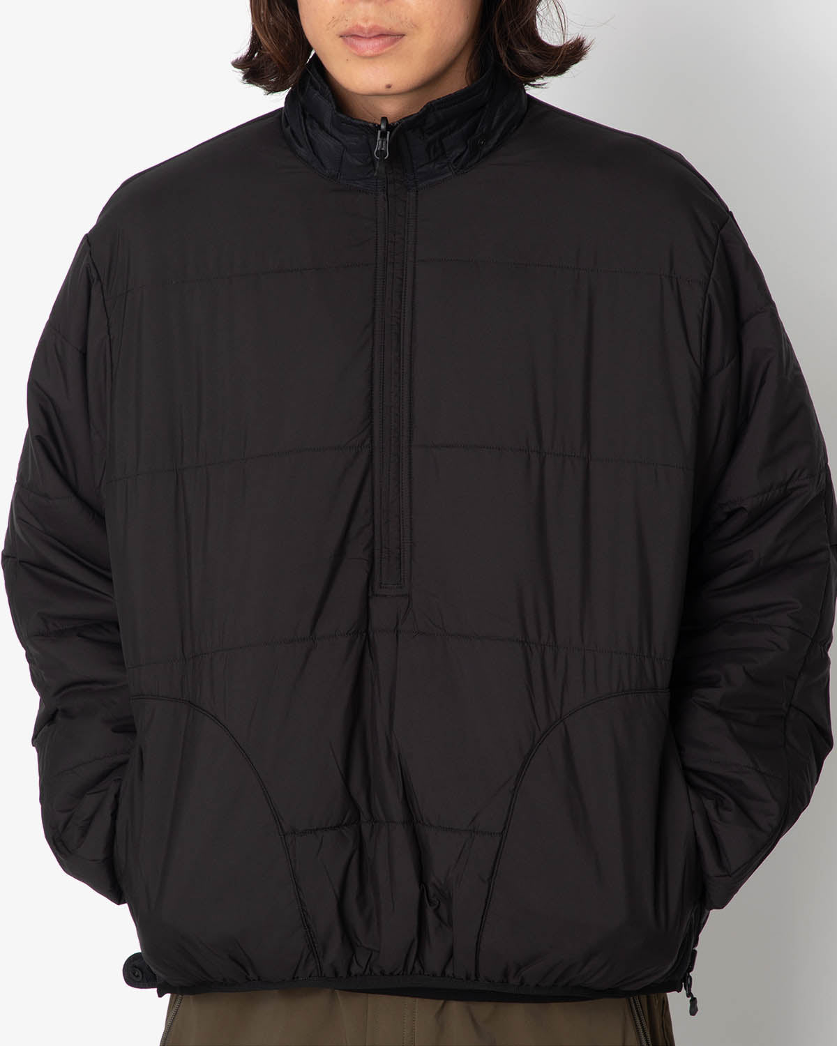 TECH REVERSIBLE PULLOVER PUFF JACKET