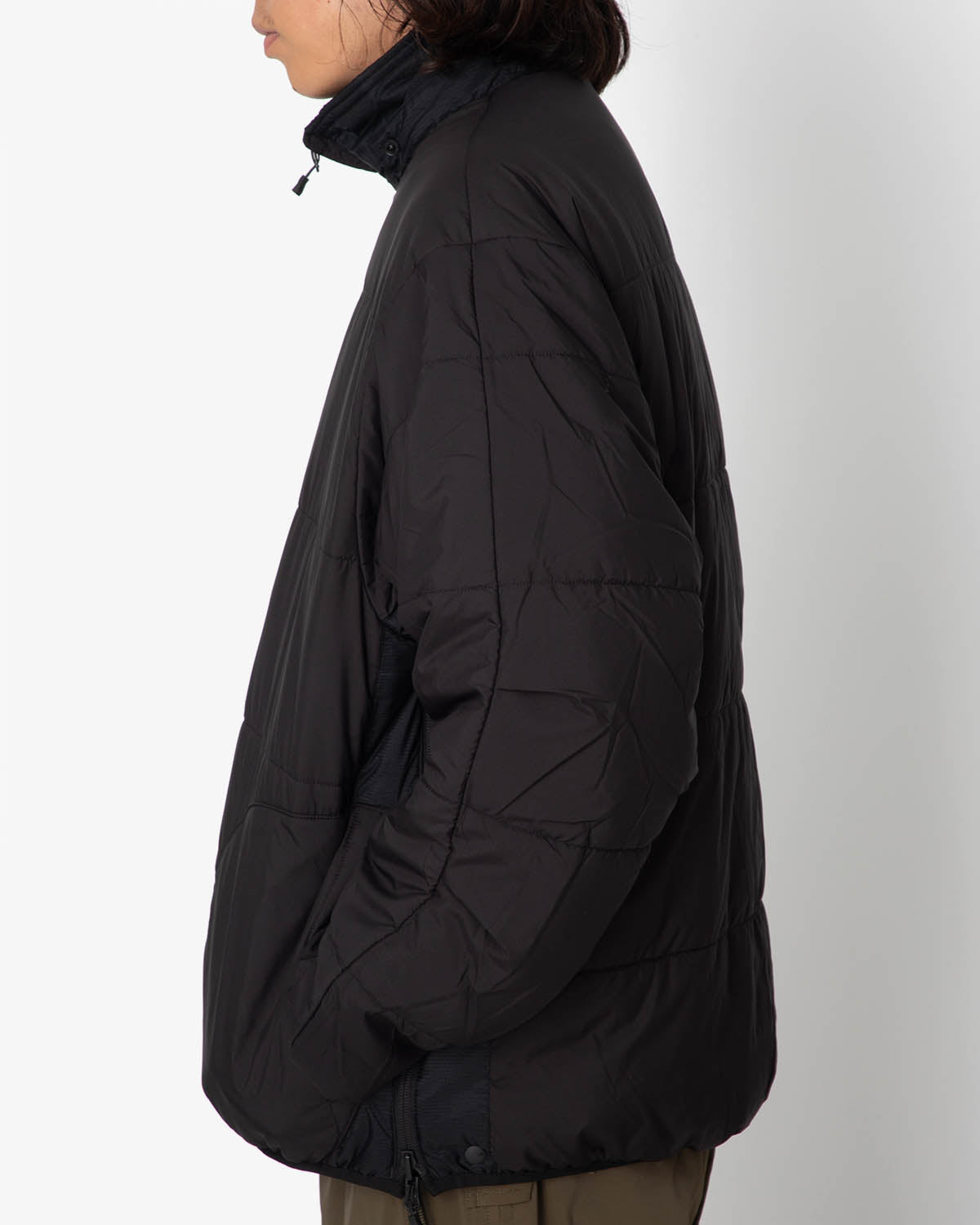 TECH REVERSIBLE PULLOVER PUFF JACKET