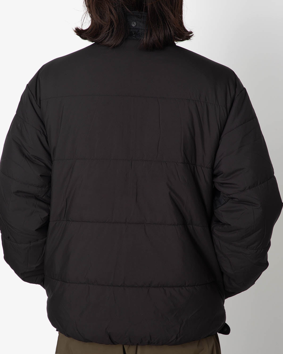 TECH REVERSIBLE PULLOVER PUFF JACKET