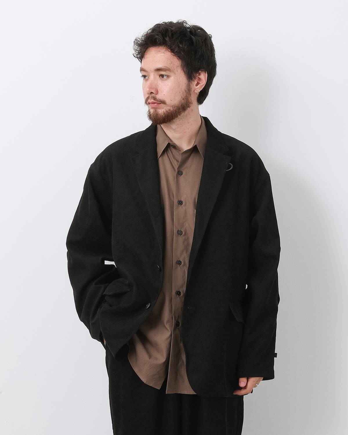 TECH LOOSE 2B JACKET CORDUROY