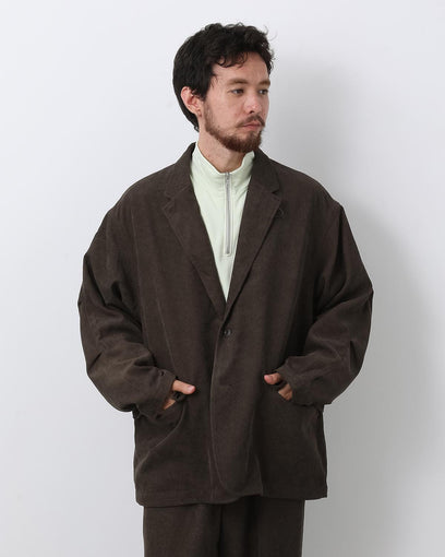 TECH LOOSE 2B JACKET CORDUROY