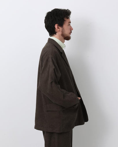 TECH LOOSE 2B JACKET CORDUROY