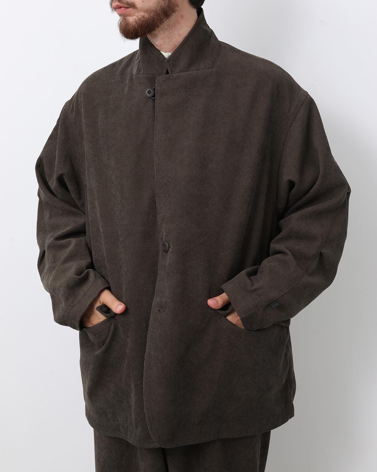 TECH LOOSE 2B JACKET CORDUROY