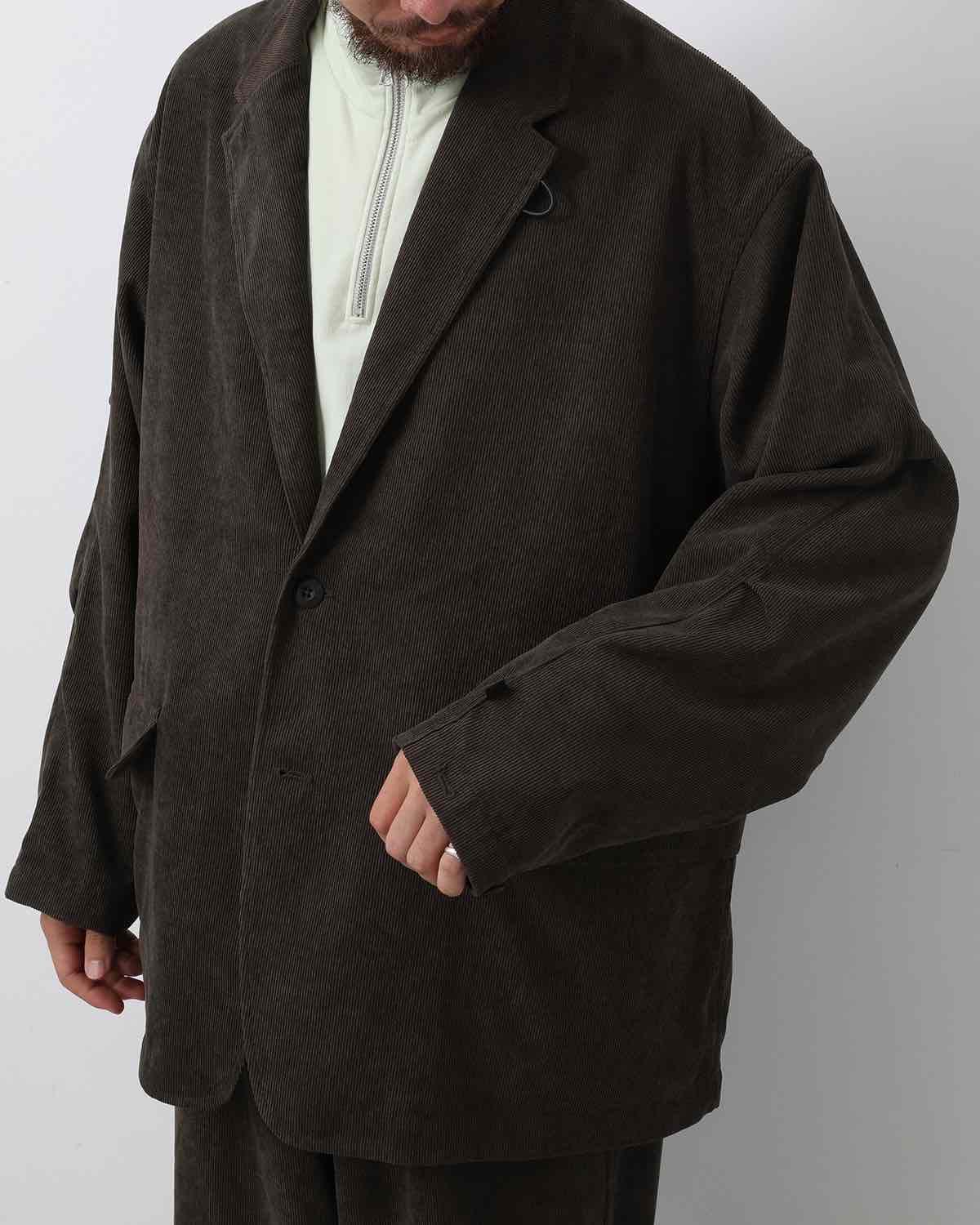 TECH LOOSE 2B JACKET CORDUROY