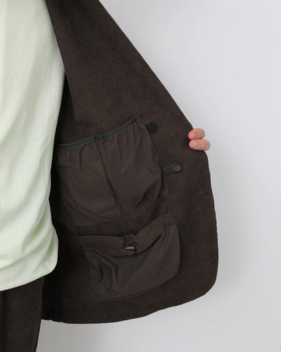 TECH LOOSE 2B JACKET CORDUROY