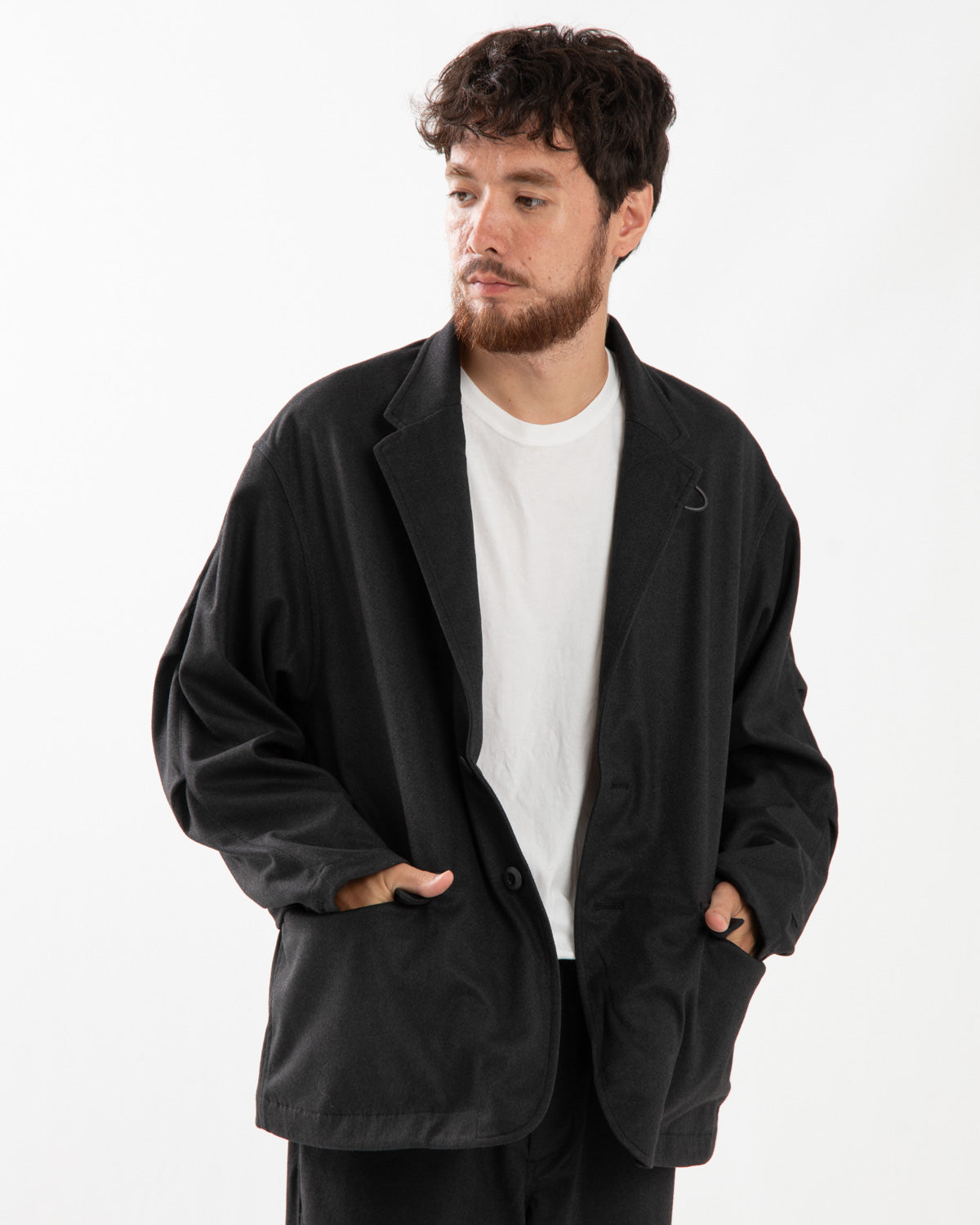 TECH LOOSE 2B JACKET FLANNEL