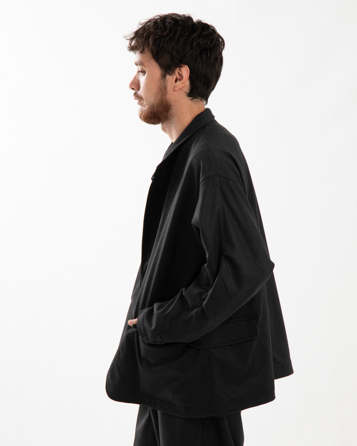 TECH LOOSE 2B JACKET FLANNEL