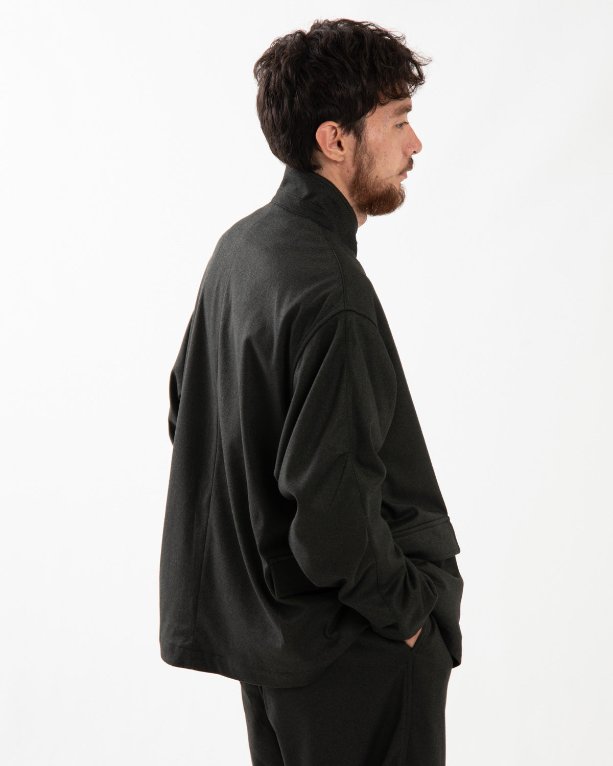 TECH LOOSE 2B JACKET FLANNEL