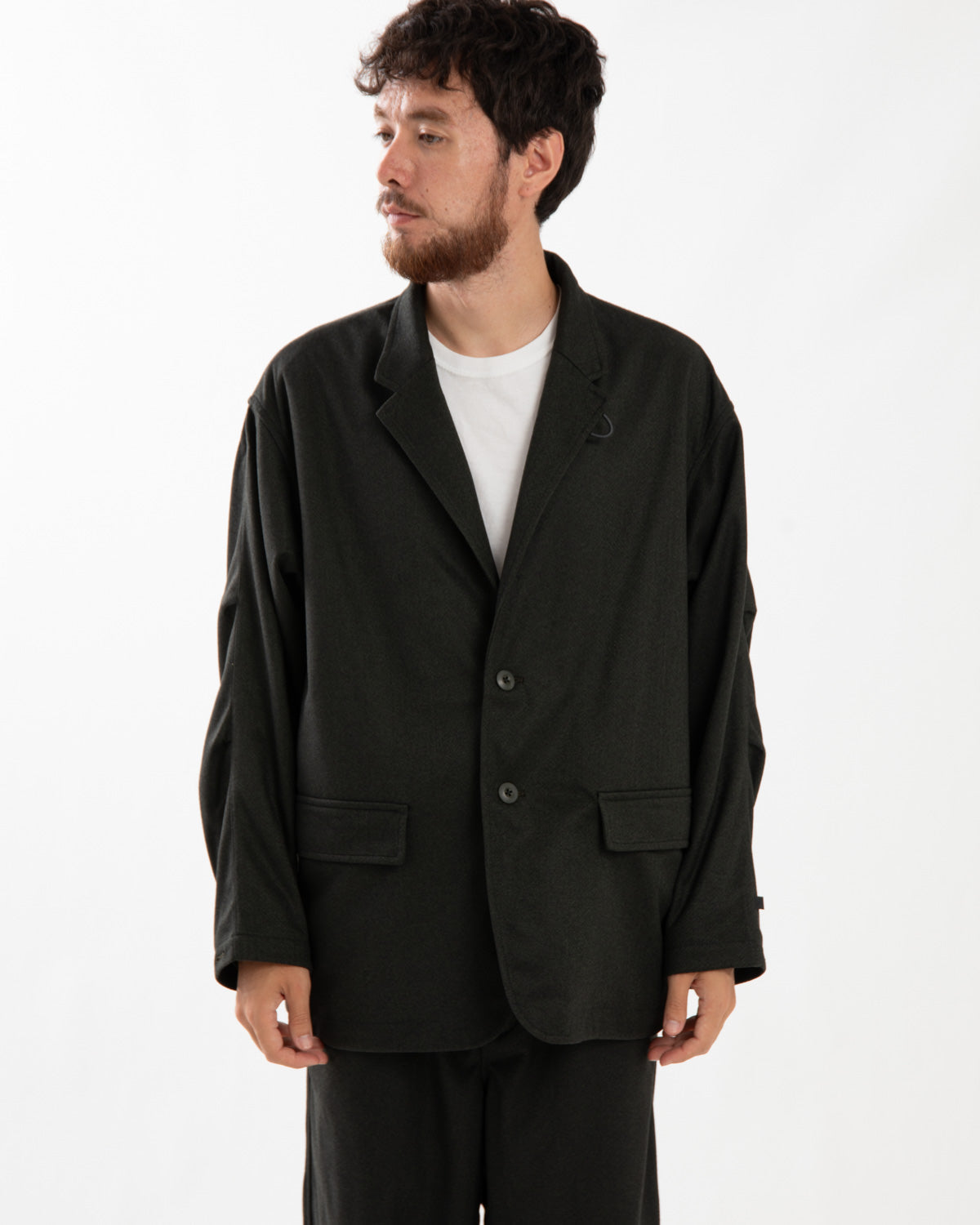 TECH LOOSE 2B JACKET FLANNEL