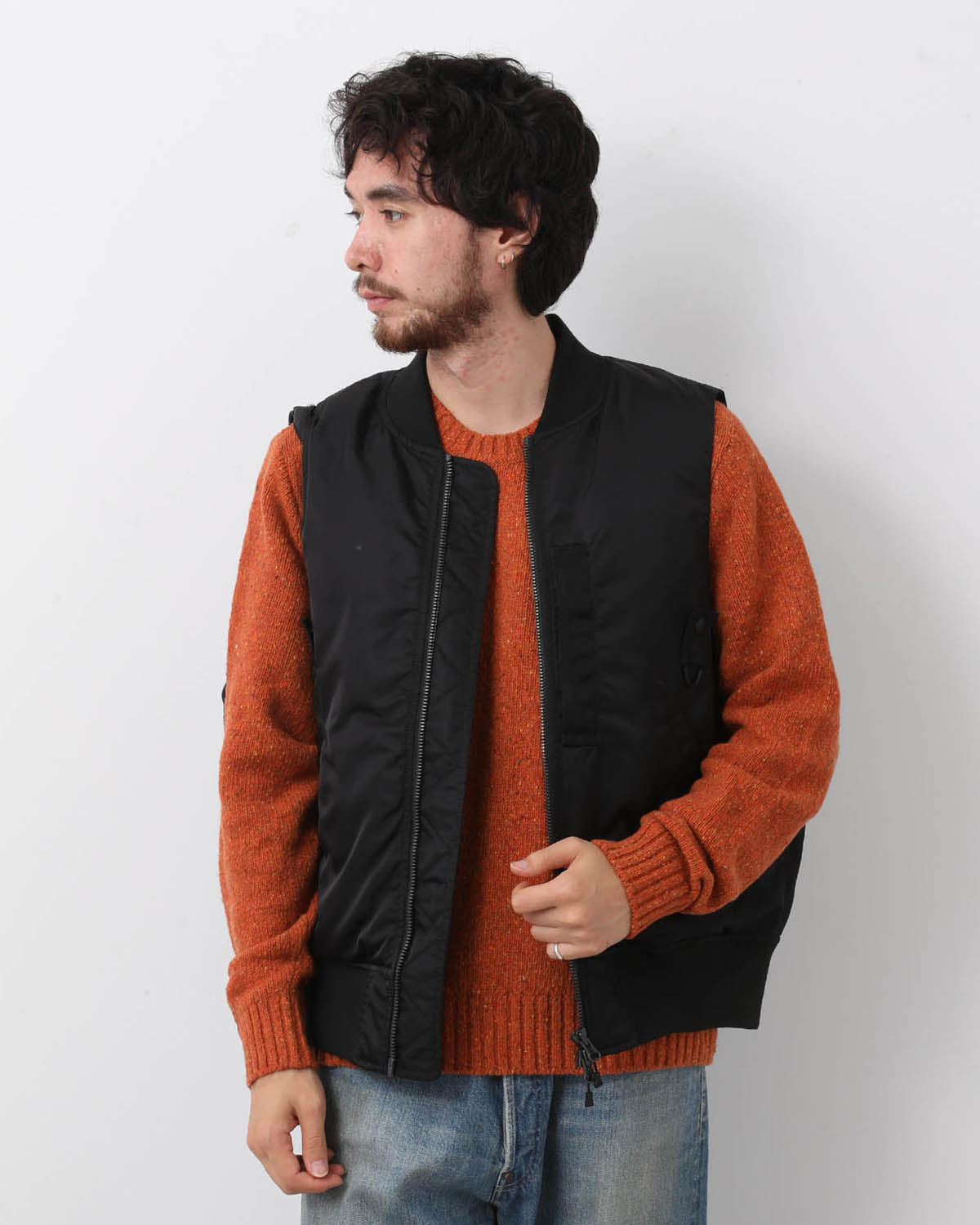 TECH 2WAY MA-1 DOWN JACKET