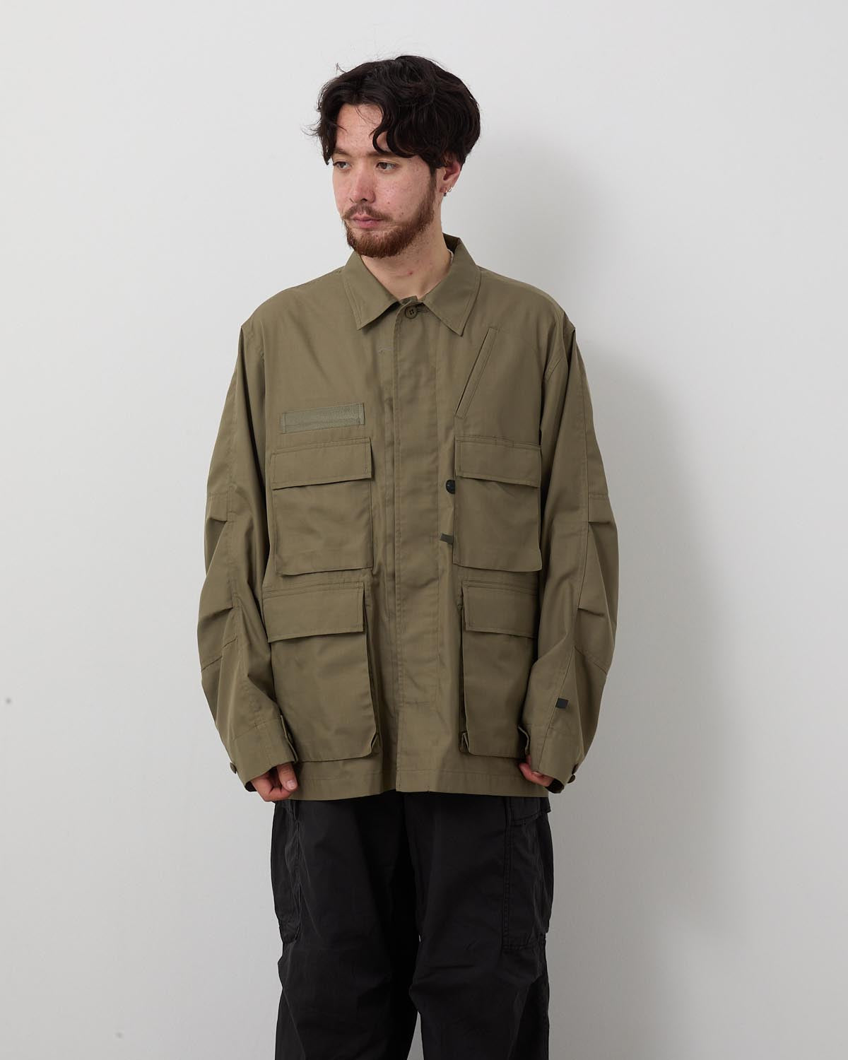TECH MULTI FISHING POCKET MIL BDU SHIRT L/S