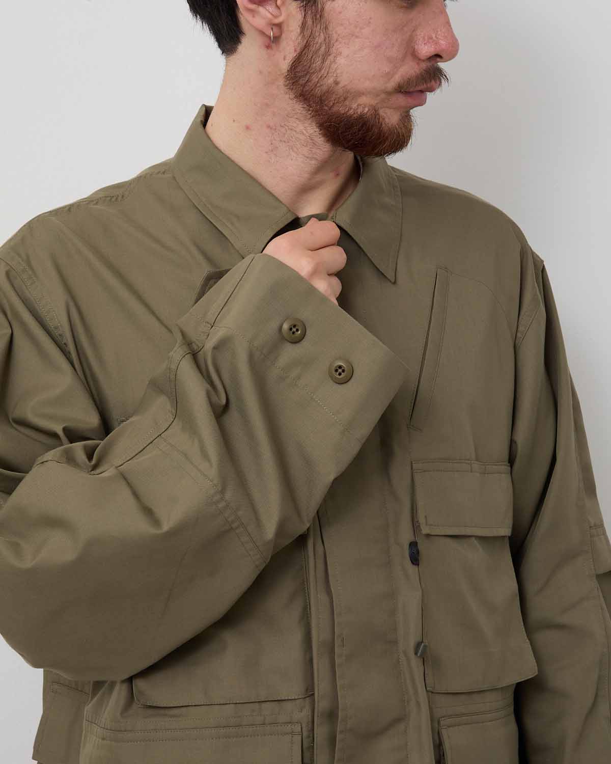 TECH MULTI FISHING POCKET MIL BDU SHIRT L/S