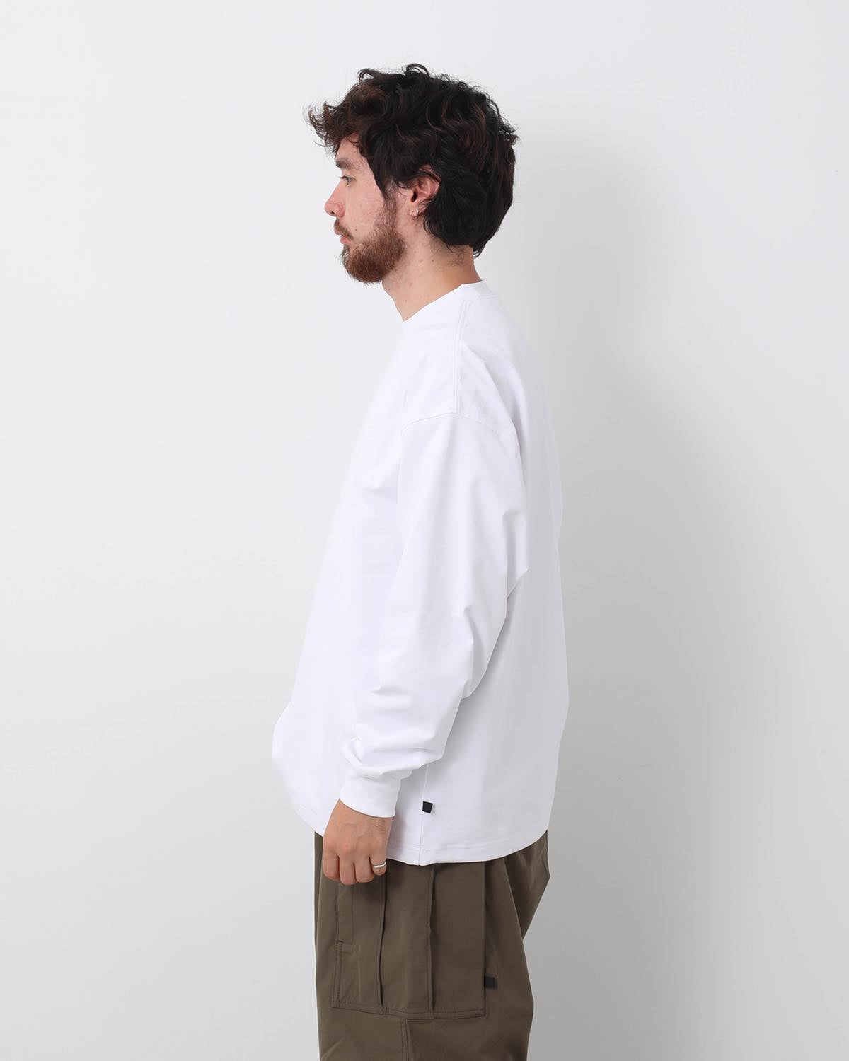 TECH DRAWSTRING TEE L/S