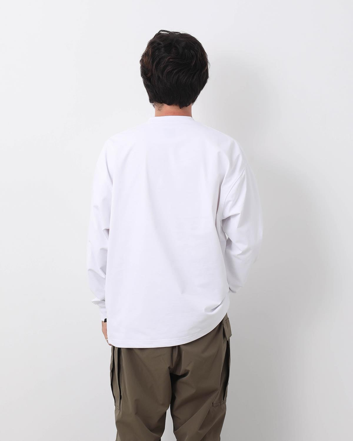 TECH DRAWSTRING TEE L/S