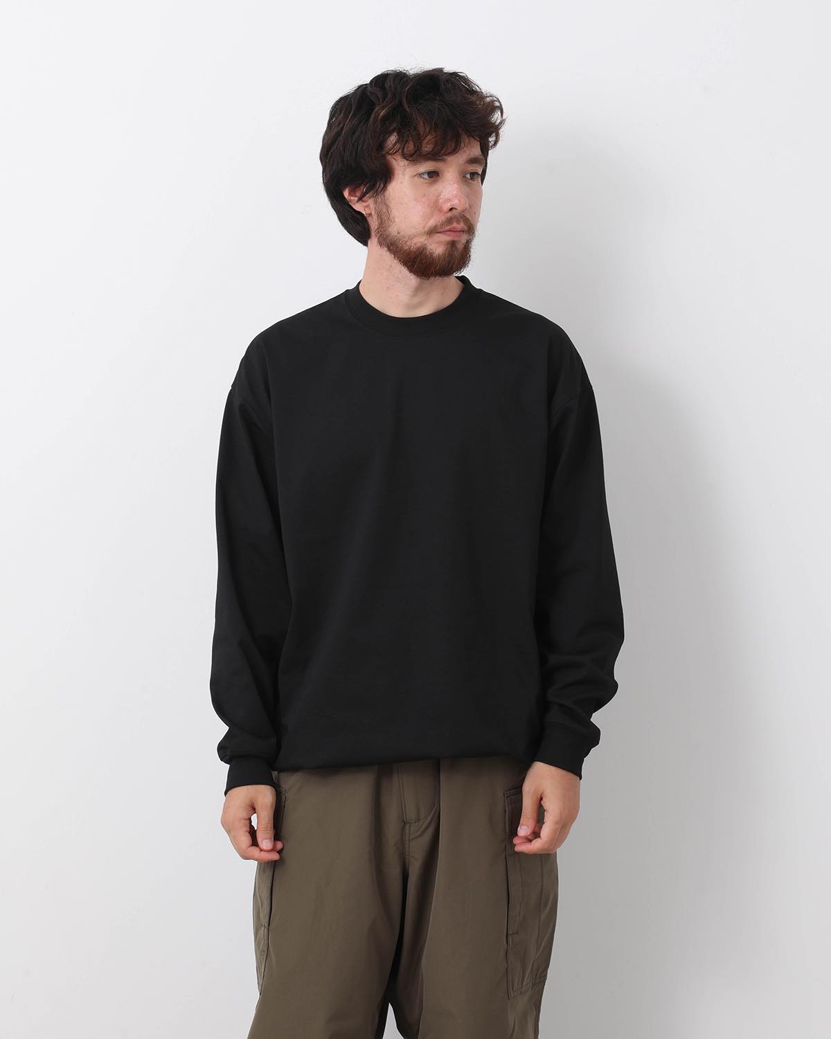 TECH DRAWSTRING TEE L/S