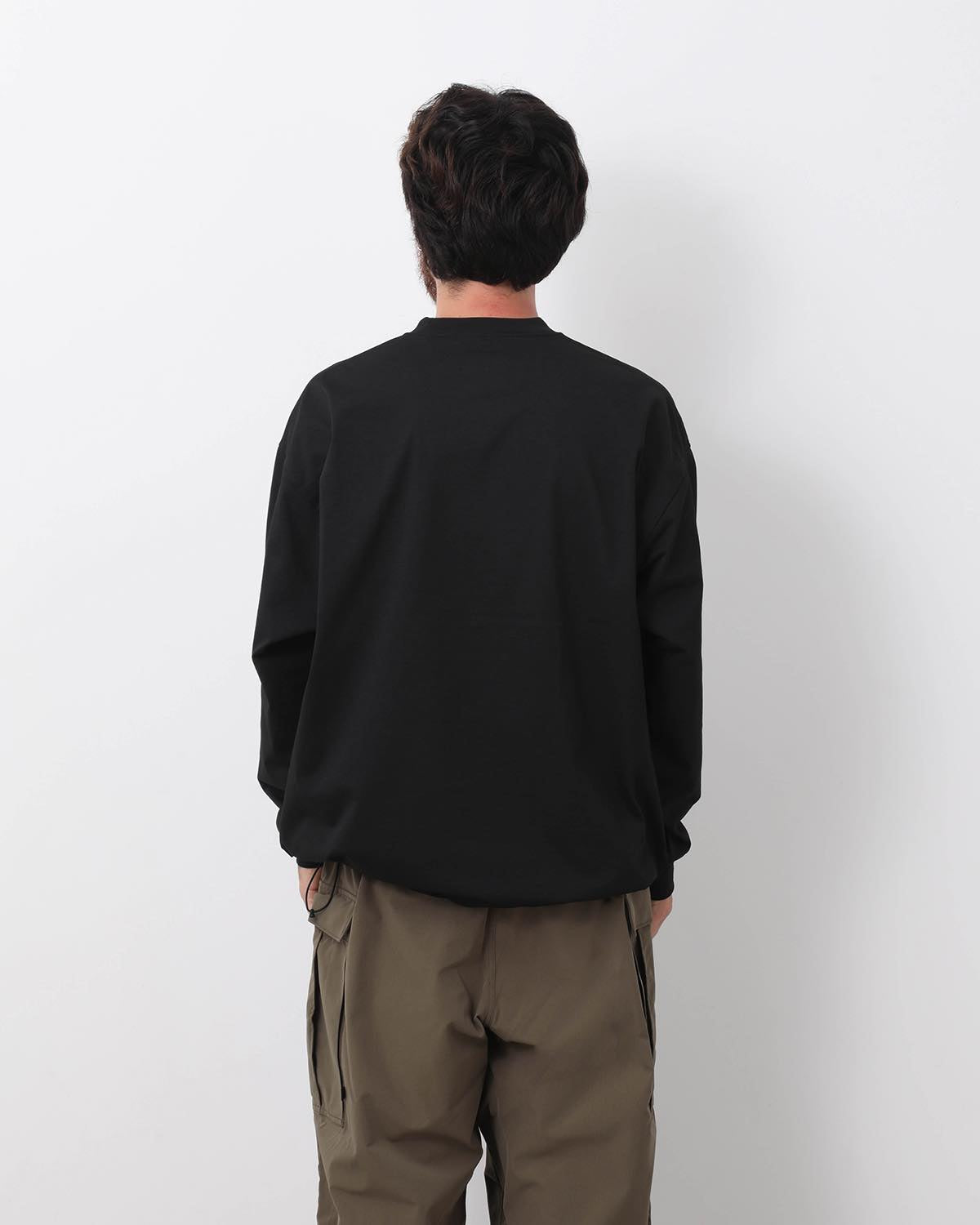 TECH DRAWSTRING TEE L/S
