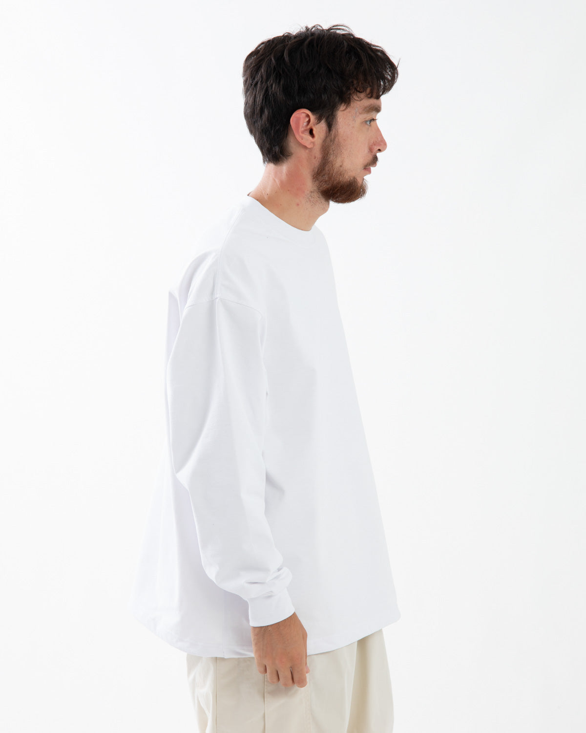 TECH DRAWSTRING TEE L/S