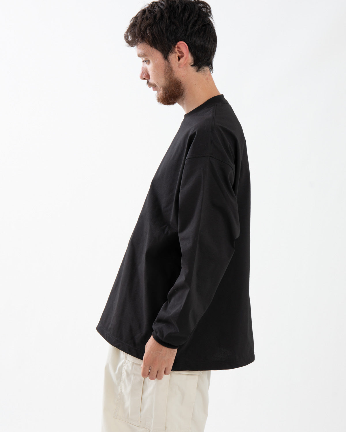TECH DRAWSTRING TEE L/S