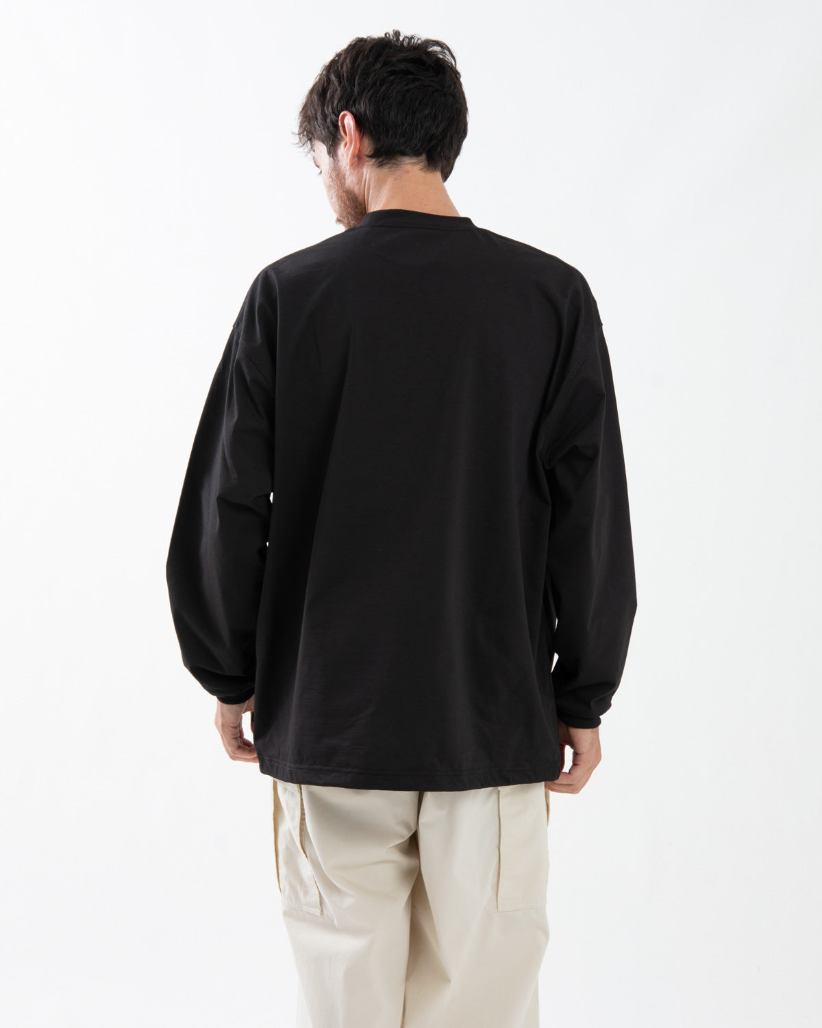 TECH DRAWSTRING TEE L/S