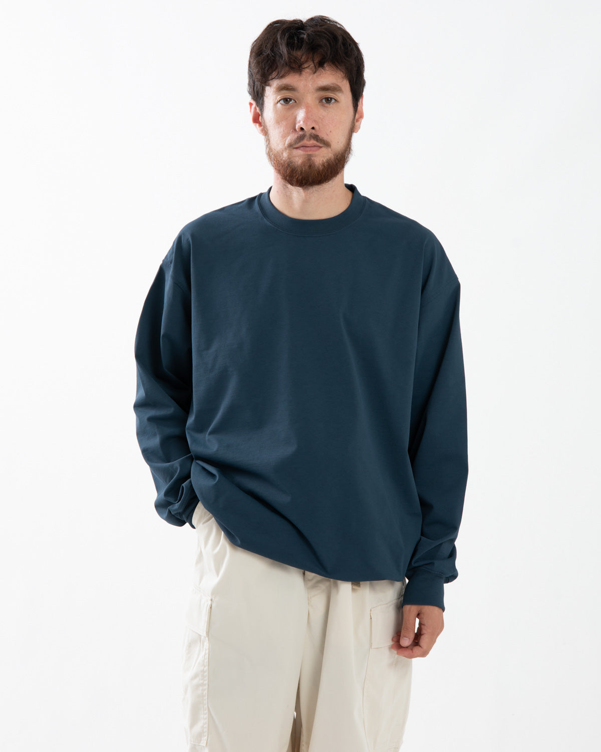 TECH DRAWSTRING TEE L/S