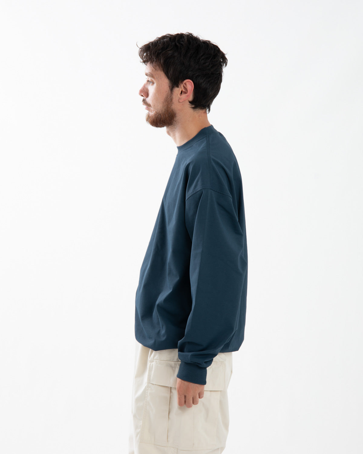 TECH DRAWSTRING TEE L/S