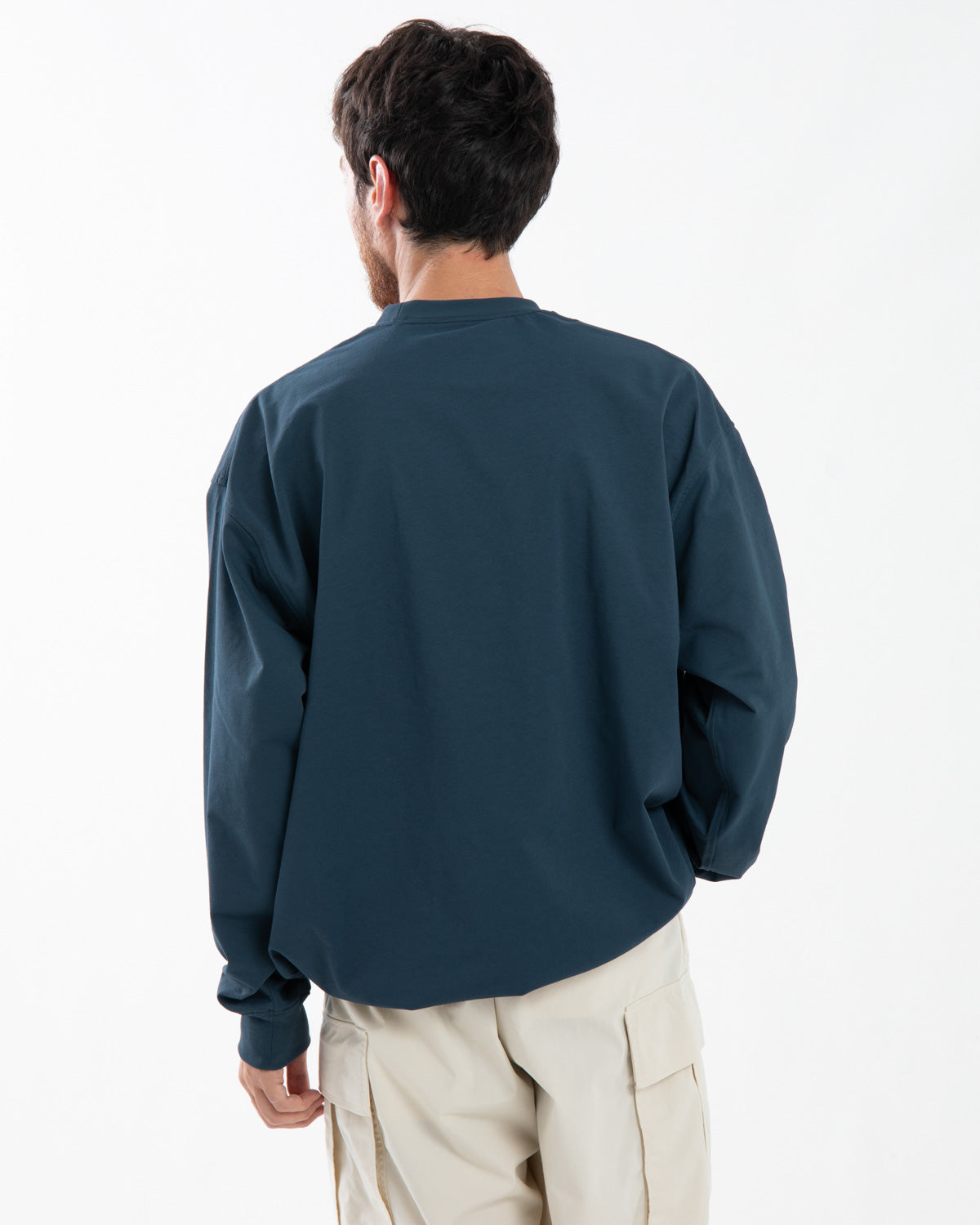 TECH DRAWSTRING TEE L/S