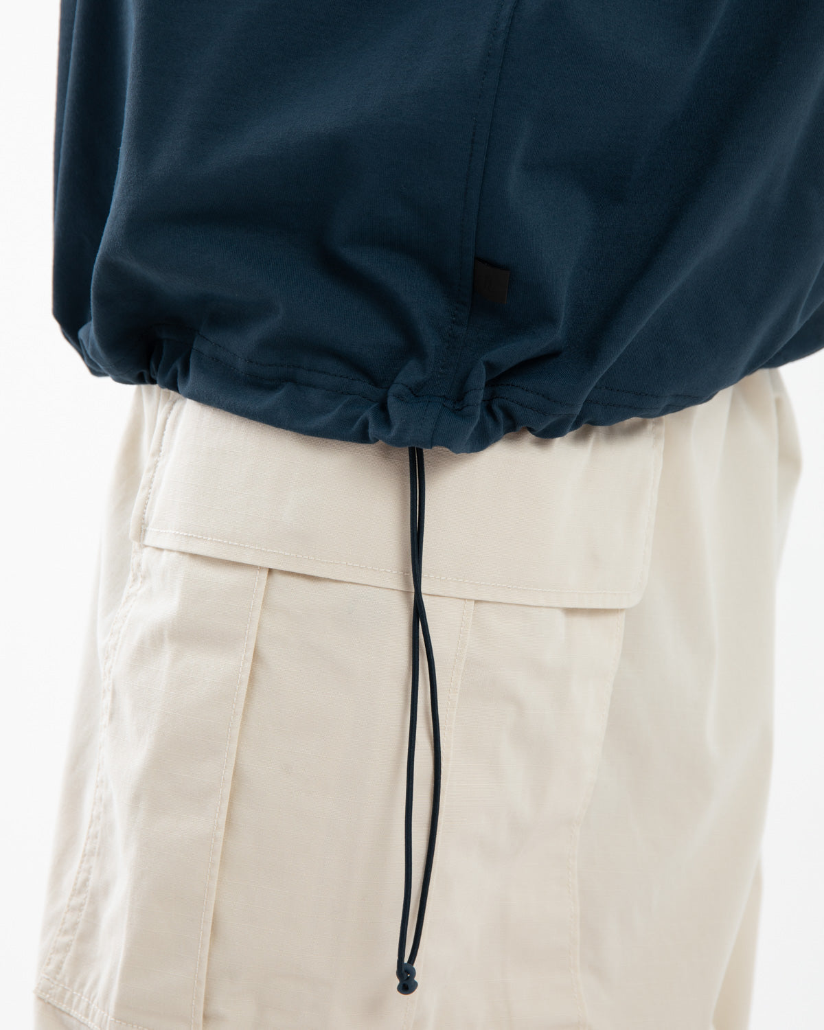TECH DRAWSTRING TEE L/S