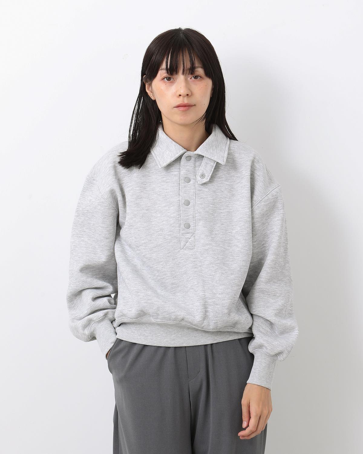 W's TECH SWEAT SNAP PULLOVER