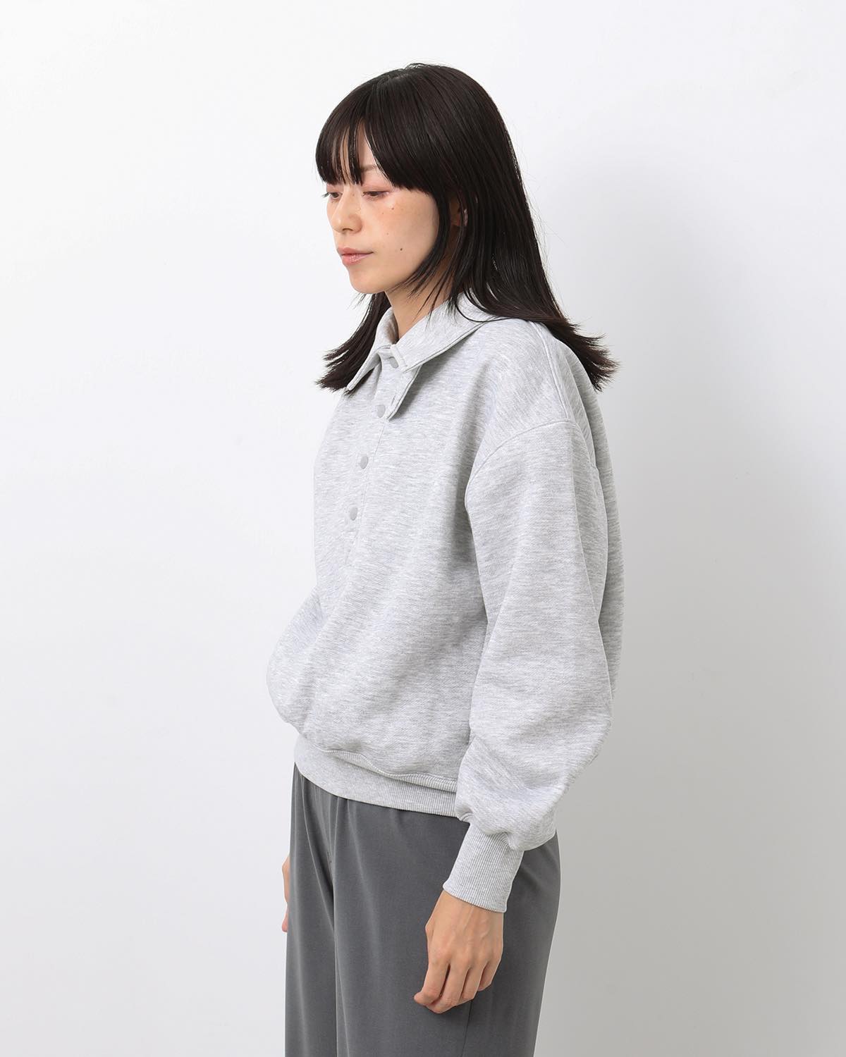 W's TECH SWEAT SNAP PULLOVER