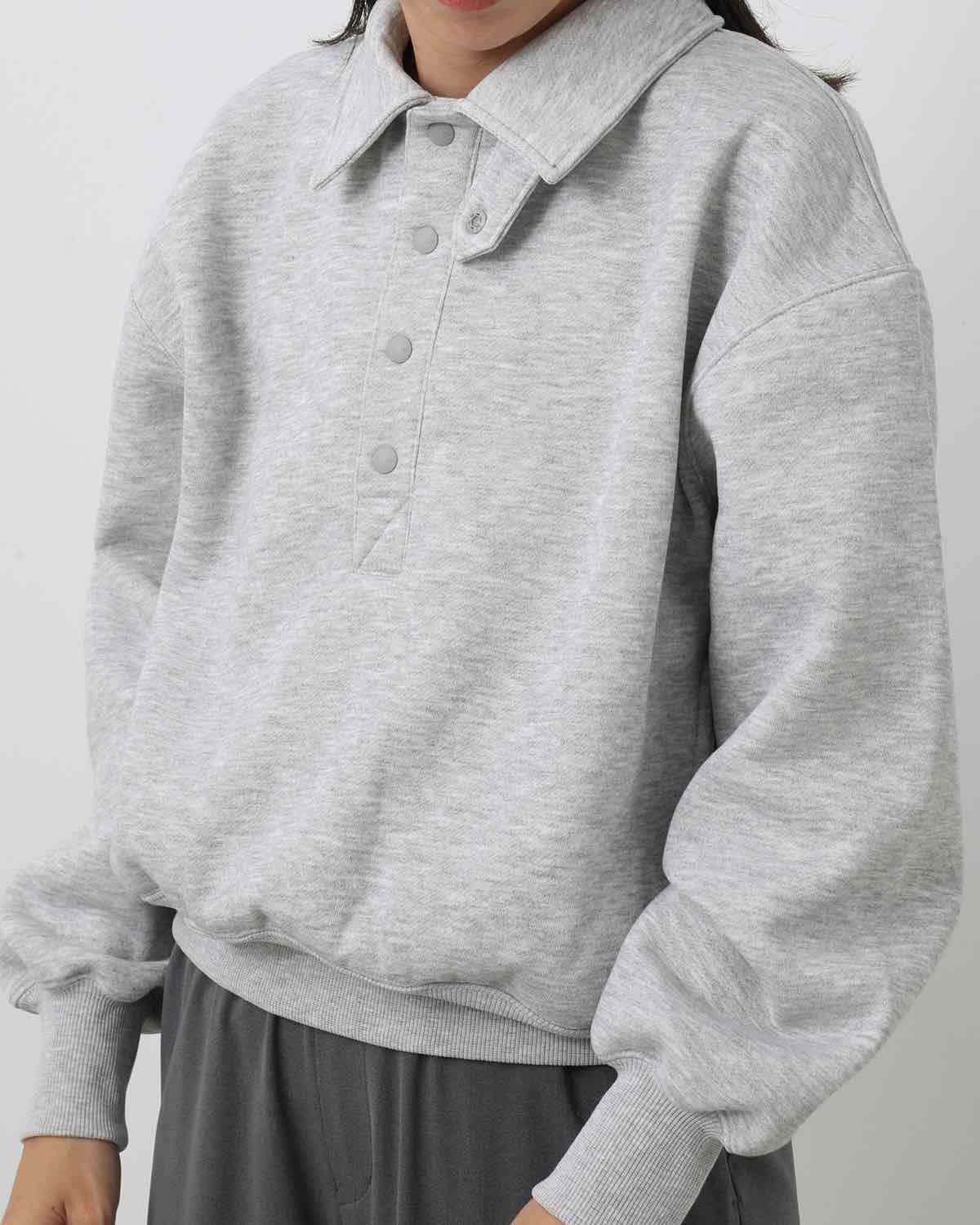 W's TECH SWEAT SNAP PULLOVER