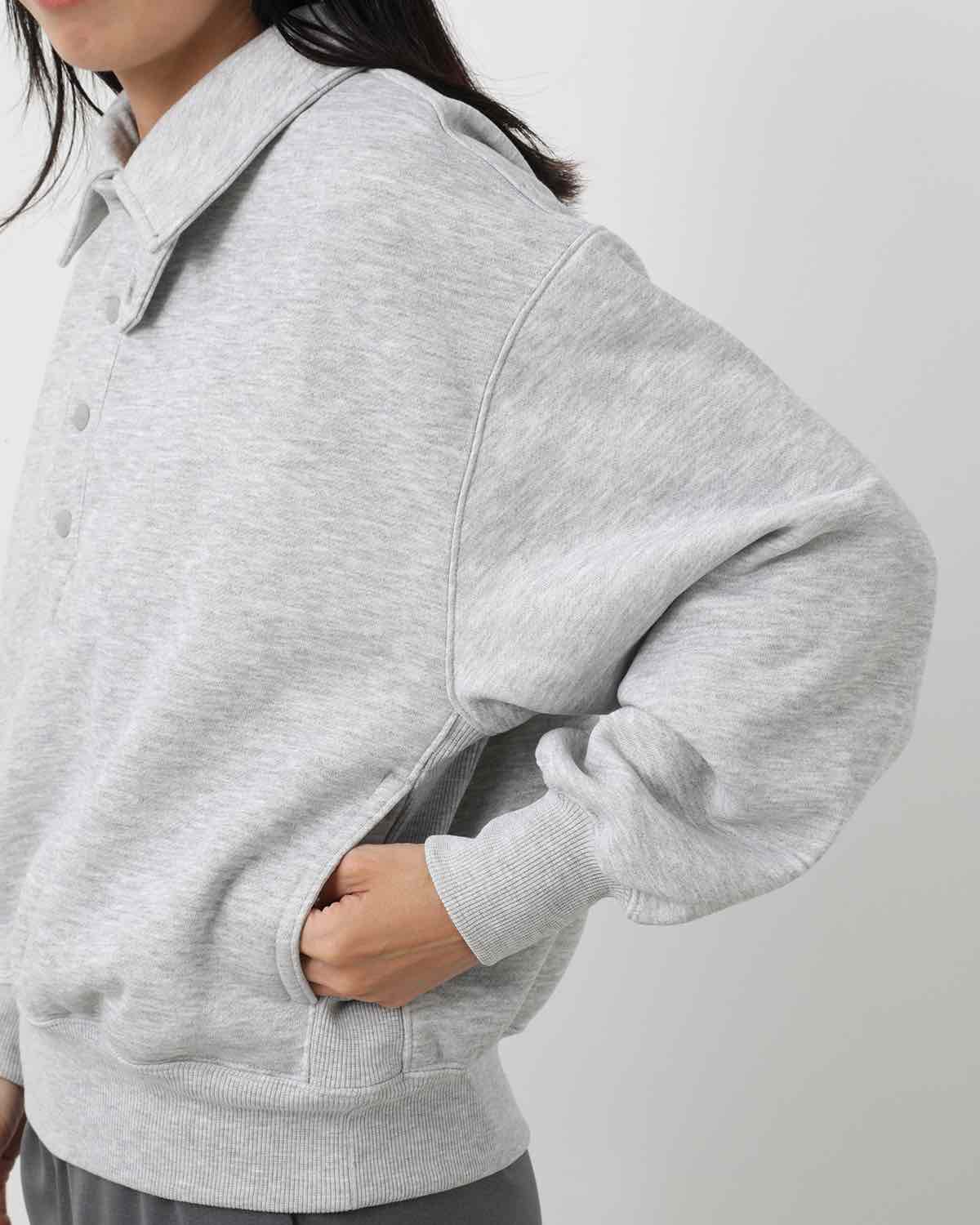 W's TECH SWEAT SNAP PULLOVER