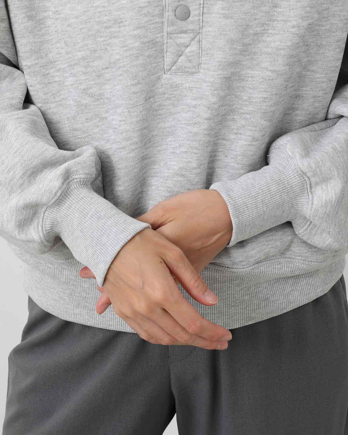 W's TECH SWEAT SNAP PULLOVER