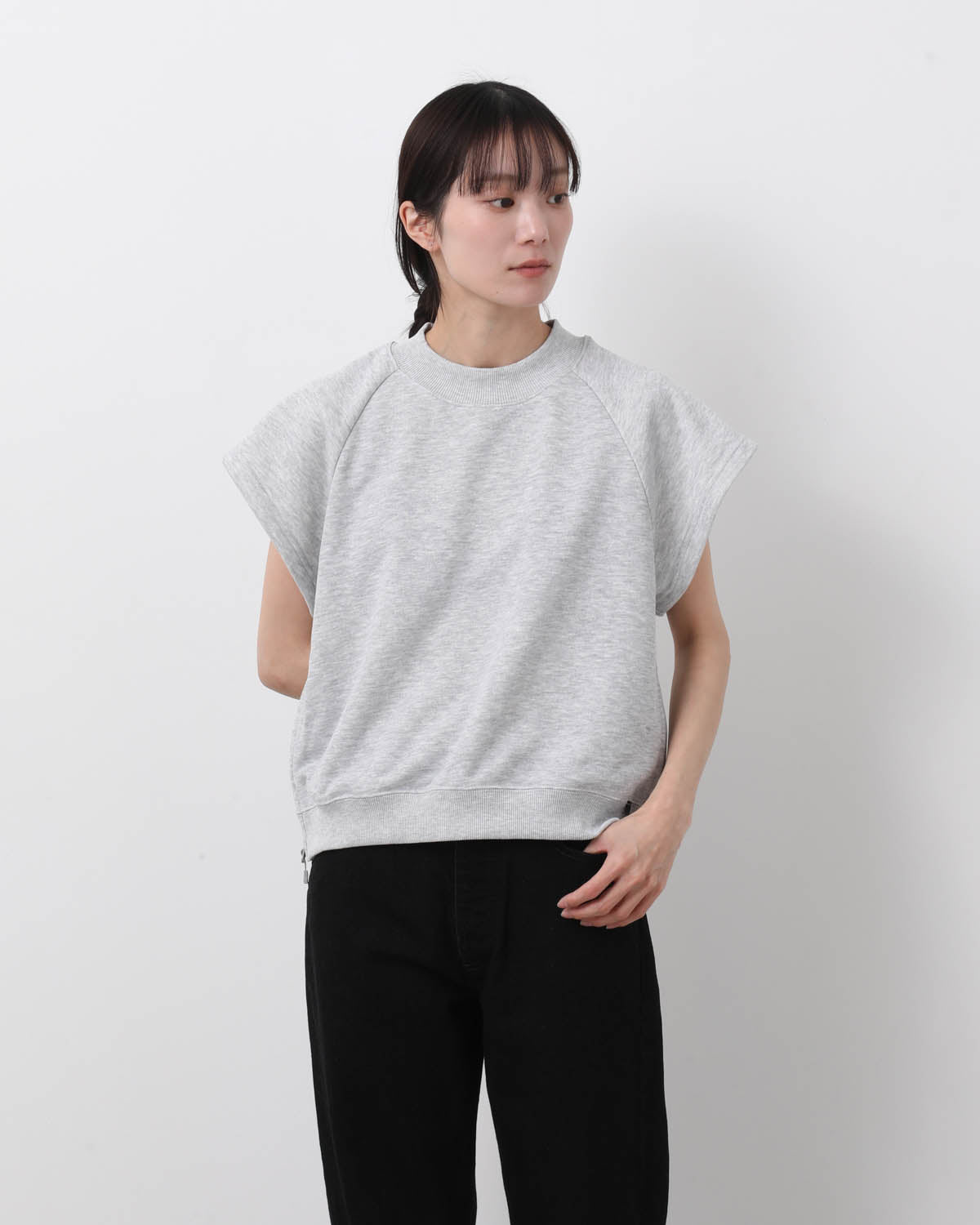 W's W's TECH SWEAT MOCKNECK