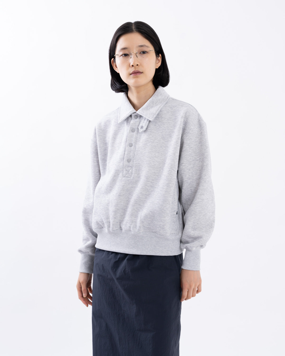 W's TECH SWEAT SNAP PULLOVER