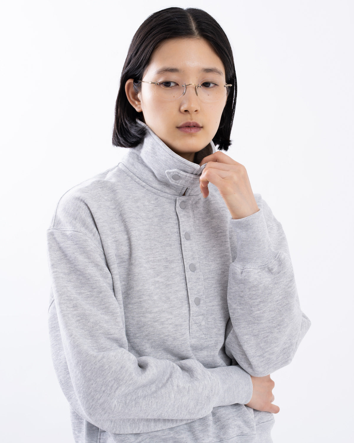 W's TECH SWEAT SNAP PULLOVER