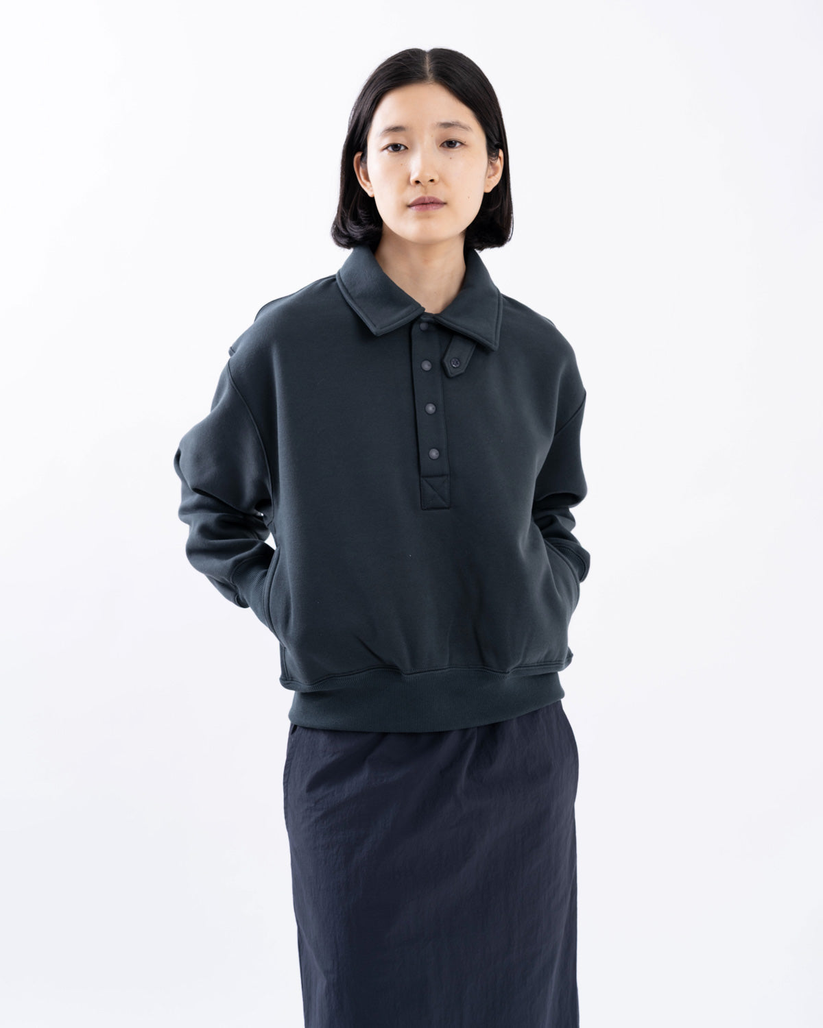 W's TECH SWEAT SNAP PULLOVER