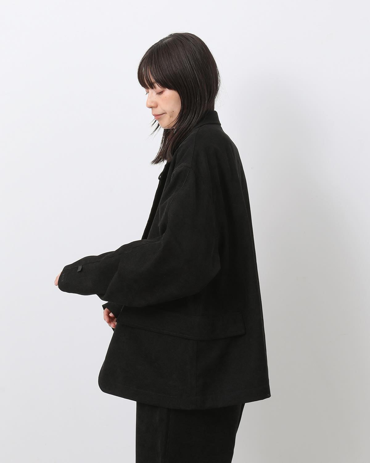 W's TECH LOOSE 2B JACKET CORDUROY